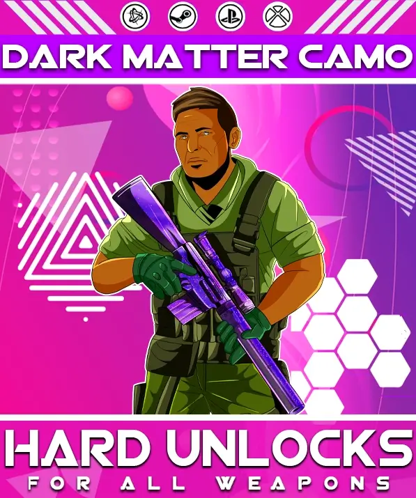 Call of Duty BO6 Dark Matter Camo Unlock