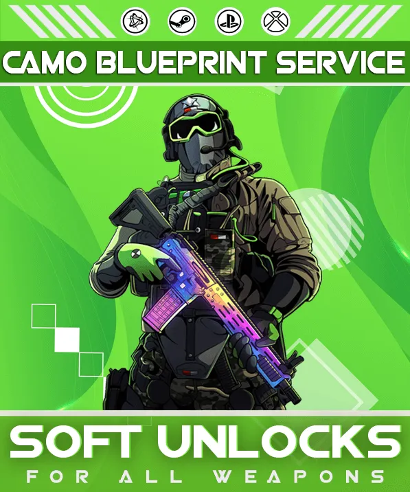 Buy Call Of Duty MW3 Camo Blueprints Service