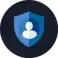 Safe and secure icon