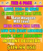 COD MW2 Accounts For Sale Max Guns