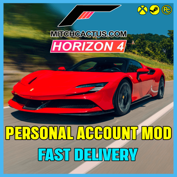 forza horizon 4 mod account