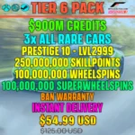 Forza Horizon 5 Modded Accounts Tier 6