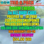 Forza Horizon 5 Modded Accounts Tier 6