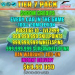 Forza Horizon 5 Modded Accounts Tier 7