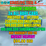 Forza Horizon 5 Modded Accounts Xbox PC T4