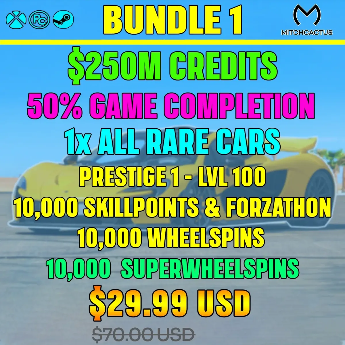 Forza Horizon 5 Personal Mod - Bundle 1
