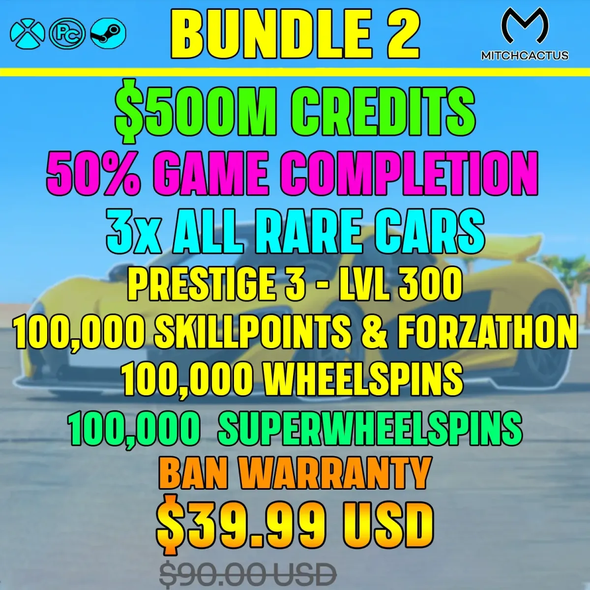 Forza Horizon 5 Personal Mod - Bundle 2