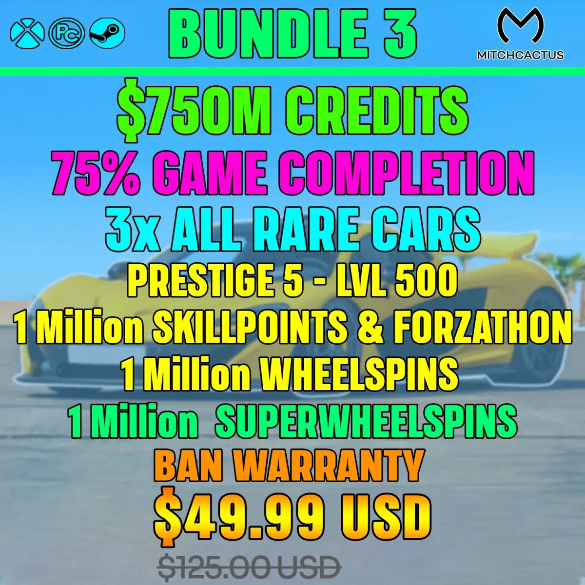 Forza Horizon 5 Personal Mod - Bundle 3