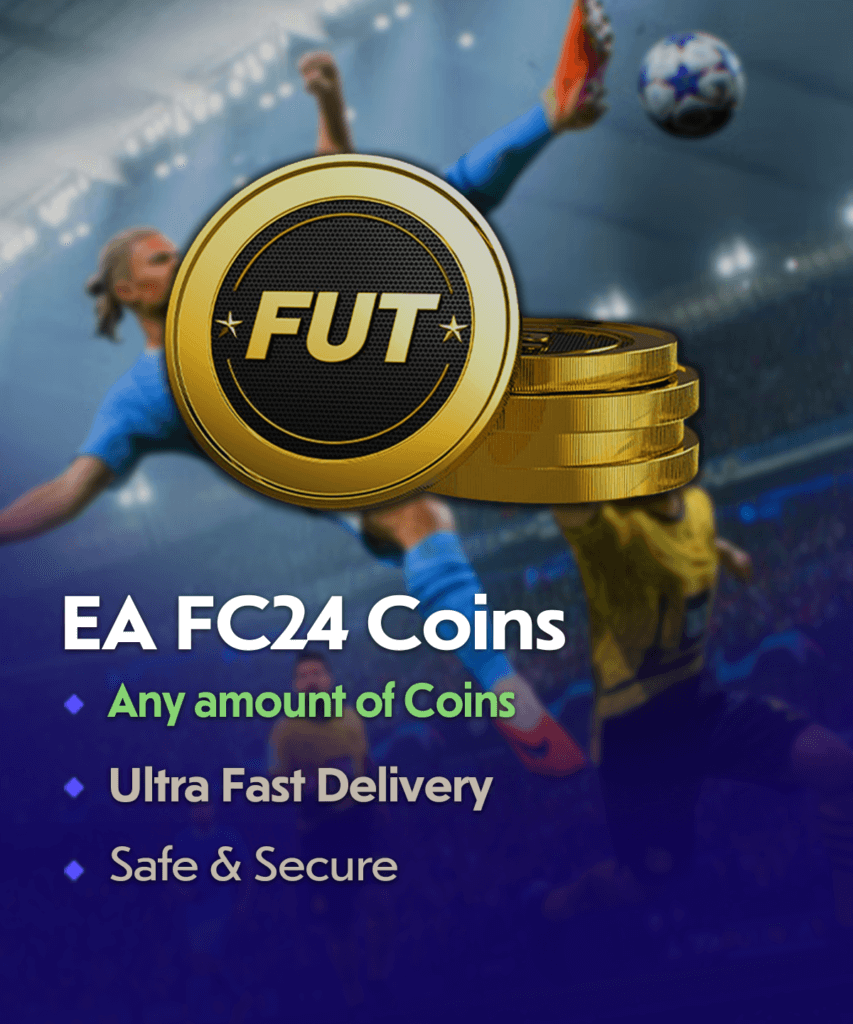 Buy EA FC 24 Coins - Safe & Cheap FC 24 Coins For Sale
