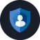 Safe and secure icon