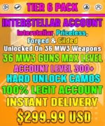Call of Duty Accounts For Sale Interstellar