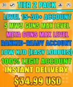 Call of Duty Accounts For Sale Tier 2