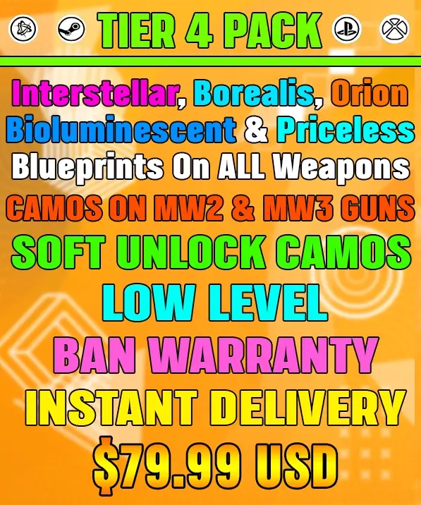 Call of Duty MW3 Accounts For Sale Instant Delivery MitchCactus