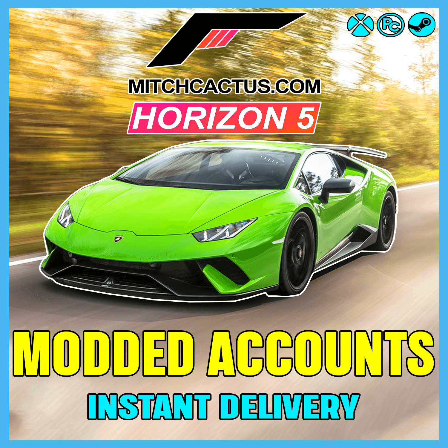 Forza Horizon 5 Mods Xbox, PC & Steam MitchCactus