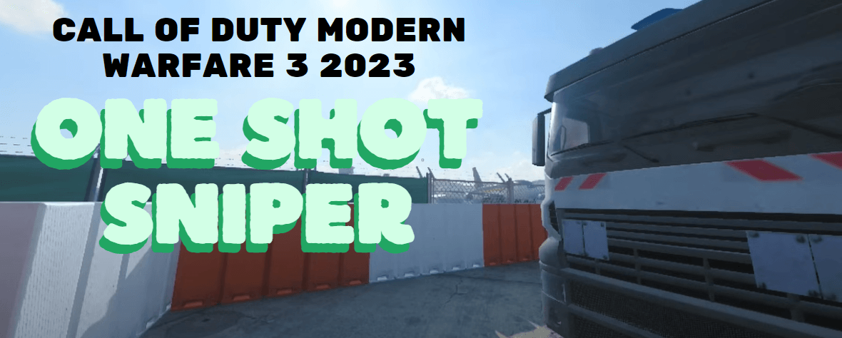 Call of Duty Modern Warfare 3 2023 one-shot sniper