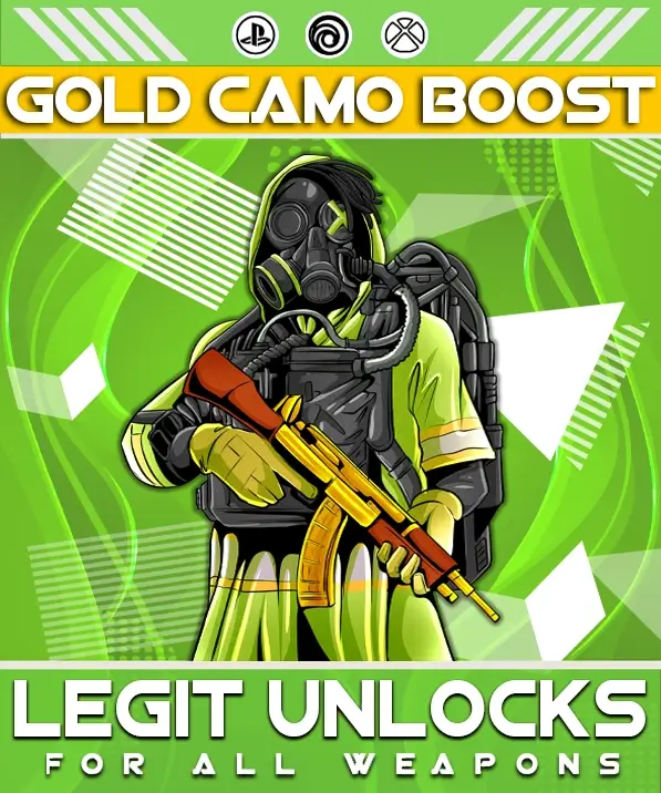 XDefiant Gold Camo Boost