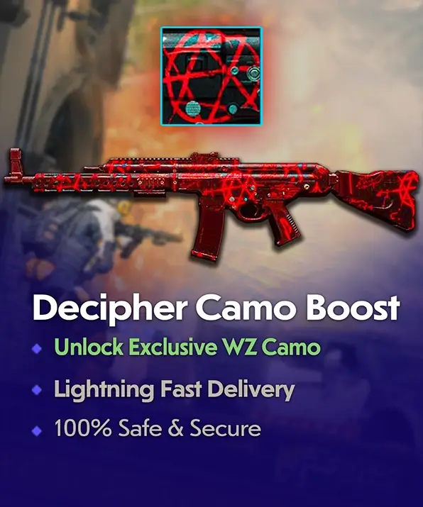 COD Warzone Decipher Camo Unlock