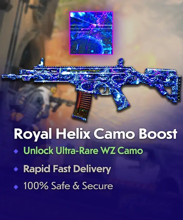 COD Warzone Royal Helix Camo Unlock