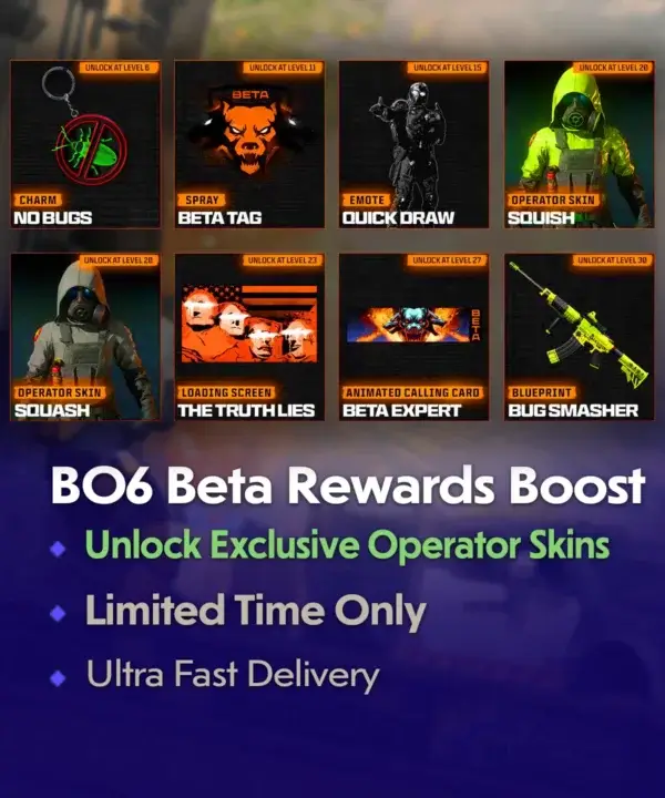 Call of Duty BO6 Beta Rewards Boost