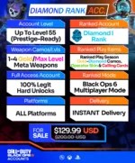 Call of Duty BO6 Diamond Accounts For Sale