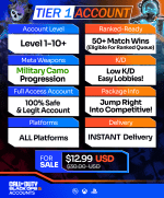 Call of Duty BO6 Ranked Ready Accounts For Sale