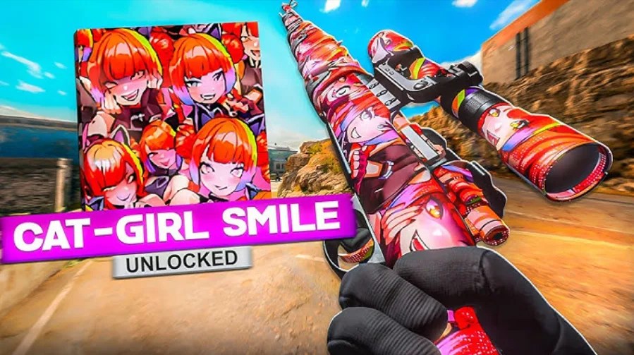 Cat-Girl Smile Camo - The Ultimate Reward
