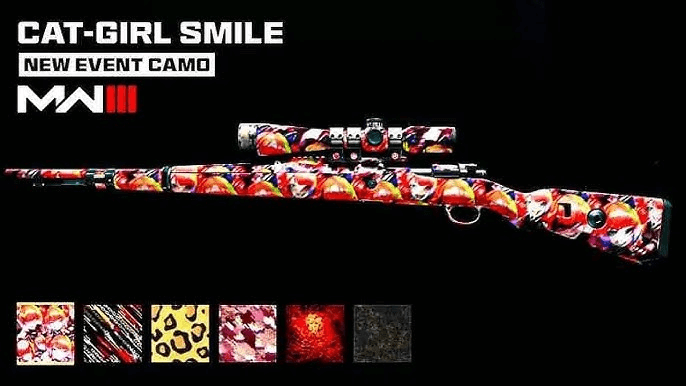 Cat-Girl Smile Camo in MW3