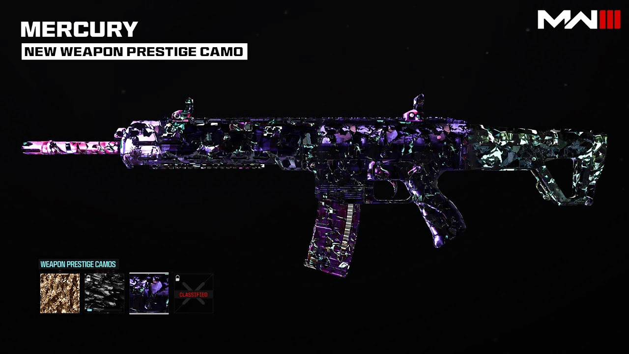 Mercury Camo in MW3