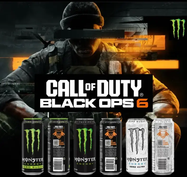 BO6 monster bundle energy drink