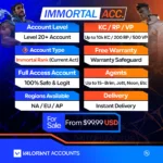 Buy Valorant Immortal Accounts