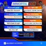 Buy Valorant Immortal Accounts