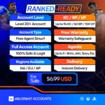 Buy Valorant Ranked Ready Accounts