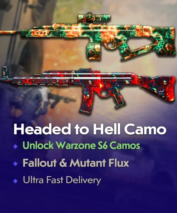 COD Warzone Headed to Hell Camo Unlock - Season 6 Camo Boosting