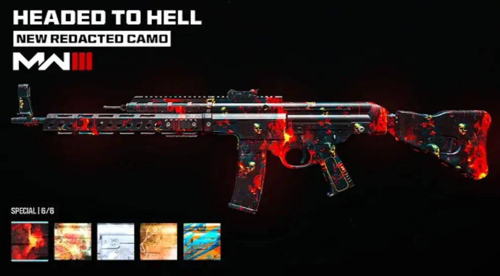 Unlock Headed to Hell Camo