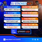 Valorant Account With Skins EUS_1000-580 799.99