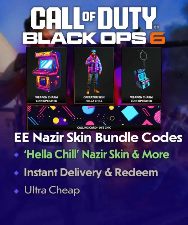 Call of Duty Black Ops 6 EE Nazir Skin Bundle Codes