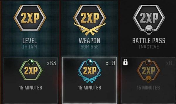Call of Duty Double XP