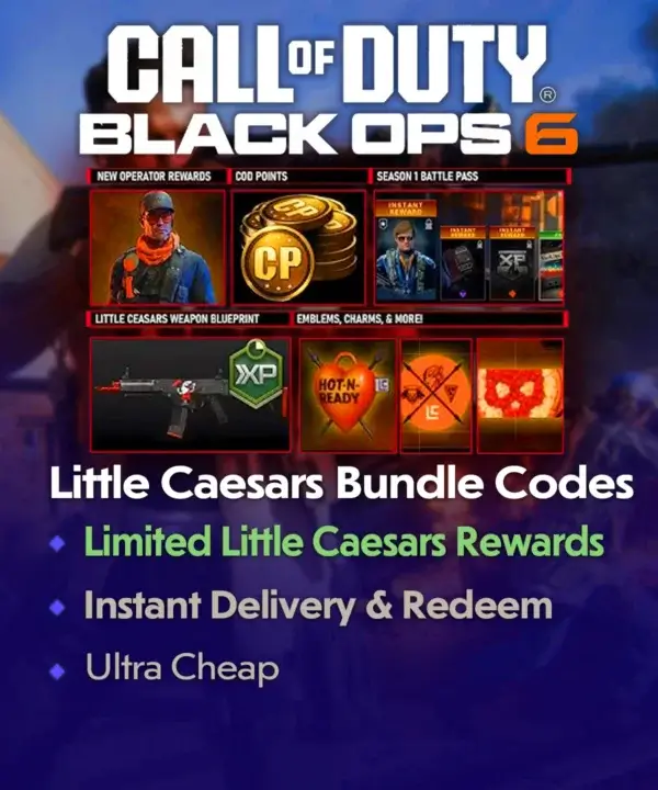 Call of Duty Black Ops 6 Little Caesar Reward Codes