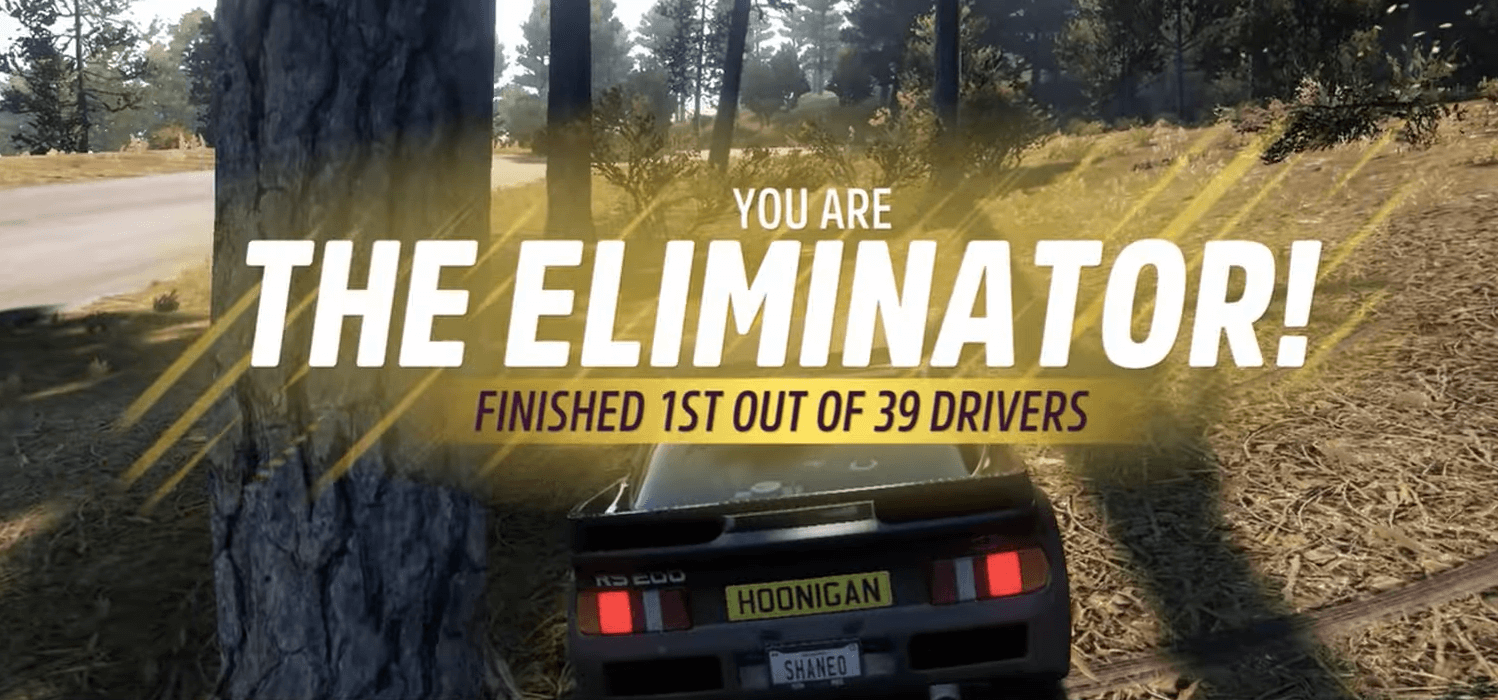 You are The Eliminator Forza Horizon 5