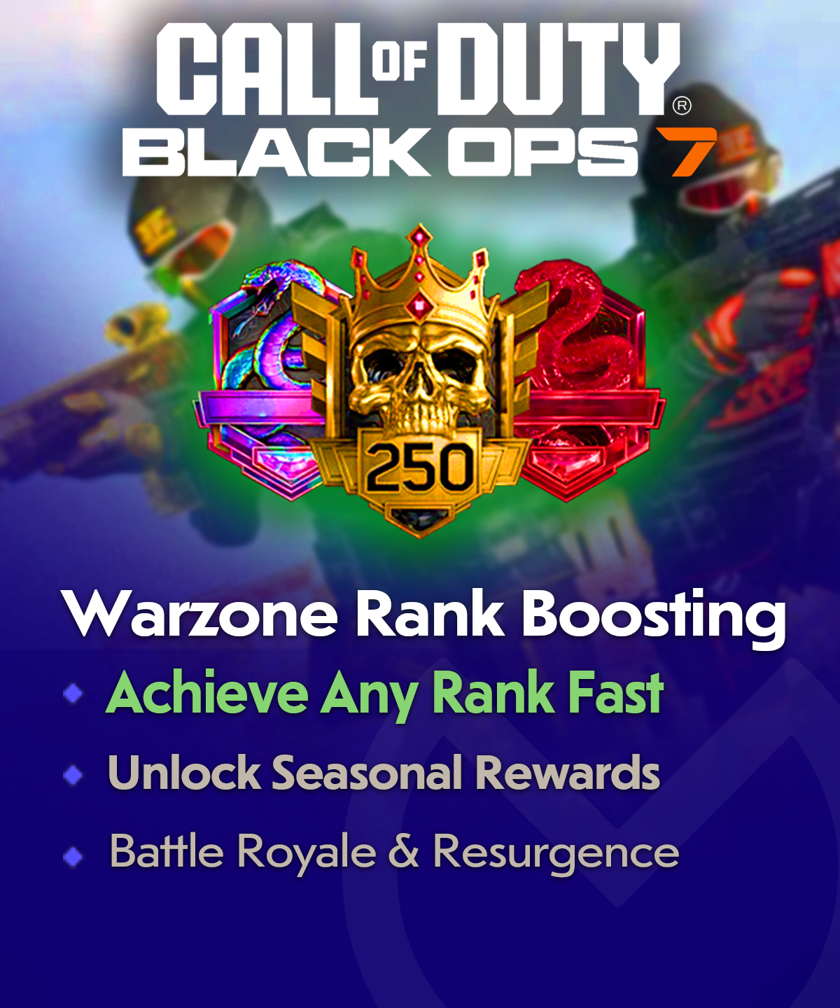 COD Warzone Ranked Boosting - Guaranteed Skill Rating