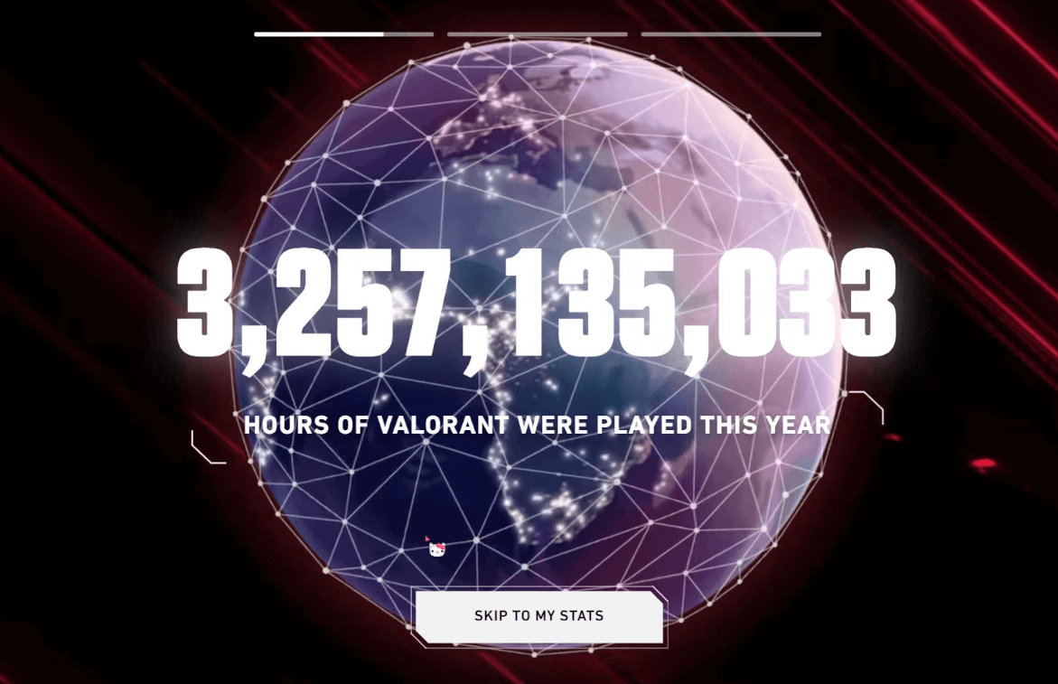 Hours of Valorant played