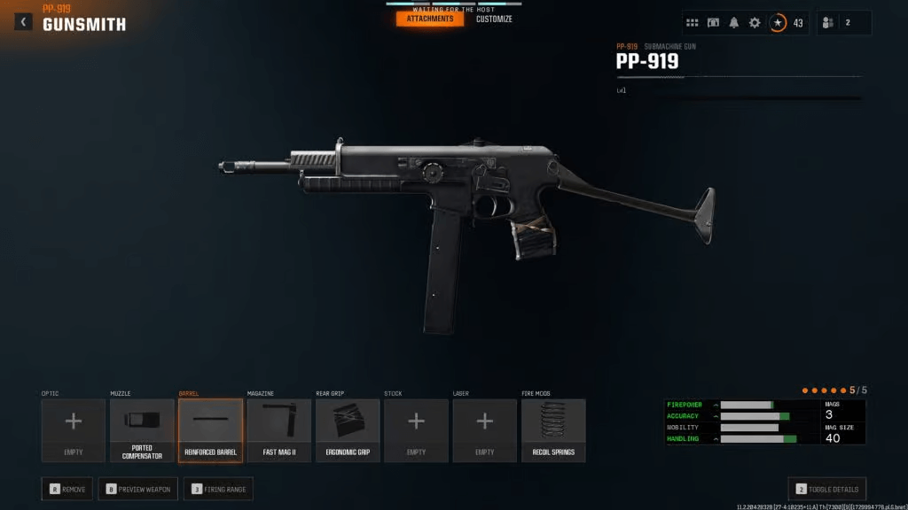 New Meta Loadouts BO6 - PP-919