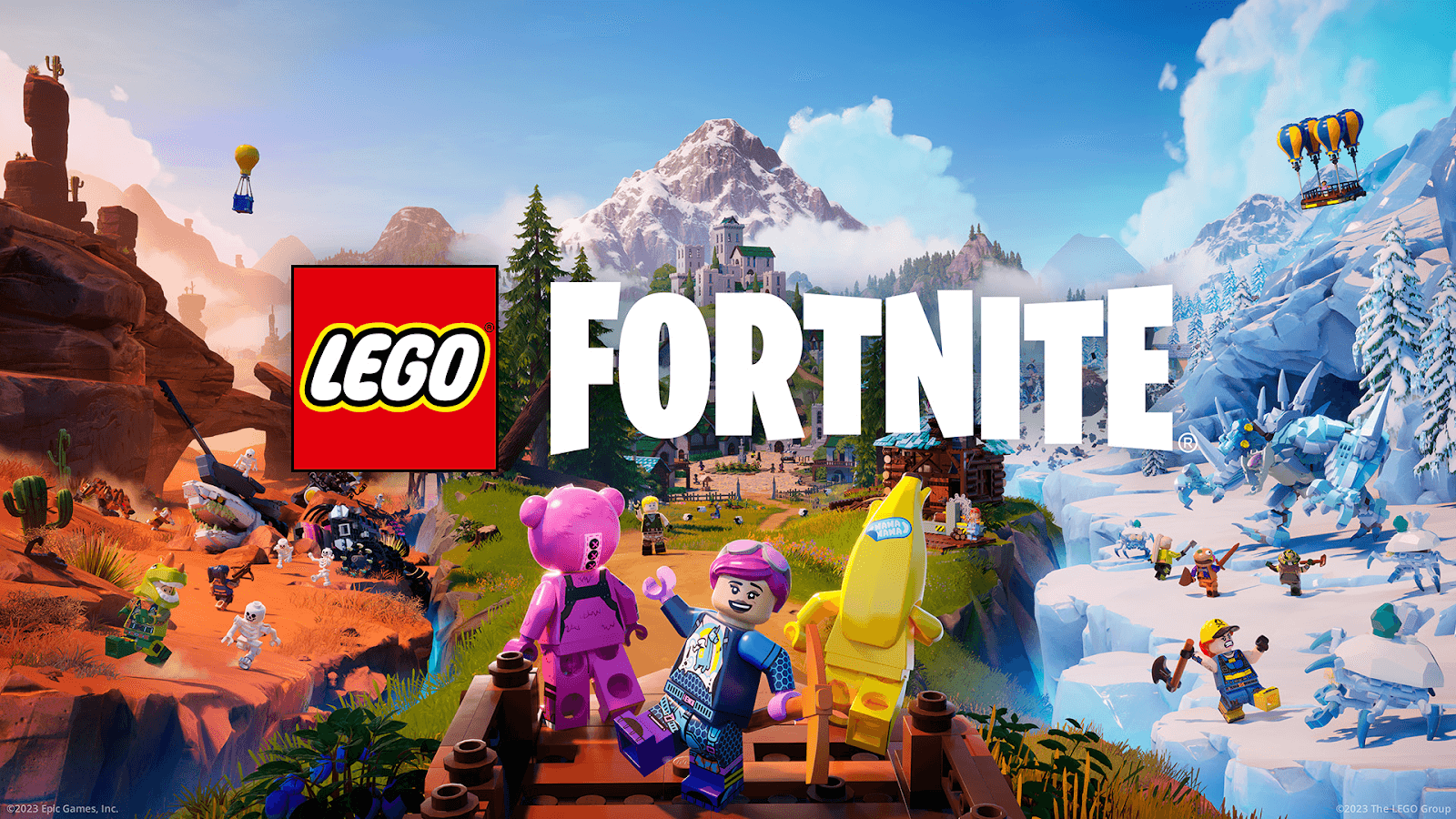 AFK XP Farming in LEGO Fortnite