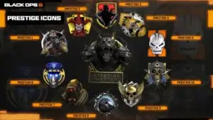 COD BO6 Prestige Icons