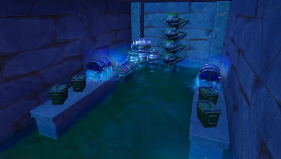 Fortnite flooded frogs secret vault