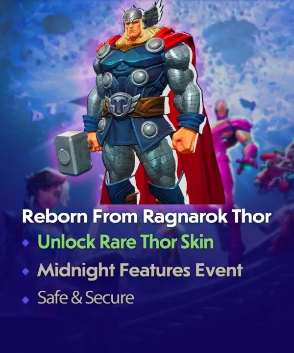 Marvel Rivals Reborn From Ragnarok Thor Unlock