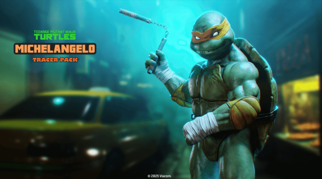 Tracer Pack: TMNT Michelangelo