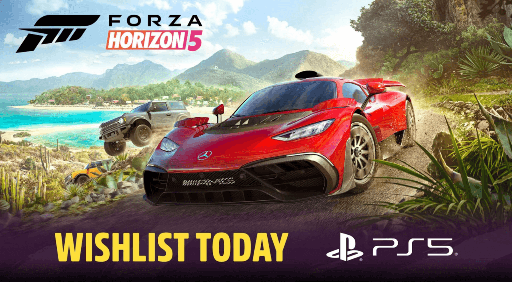 PlayStation 5 Welcomes Forza Horizon 5 This Spring