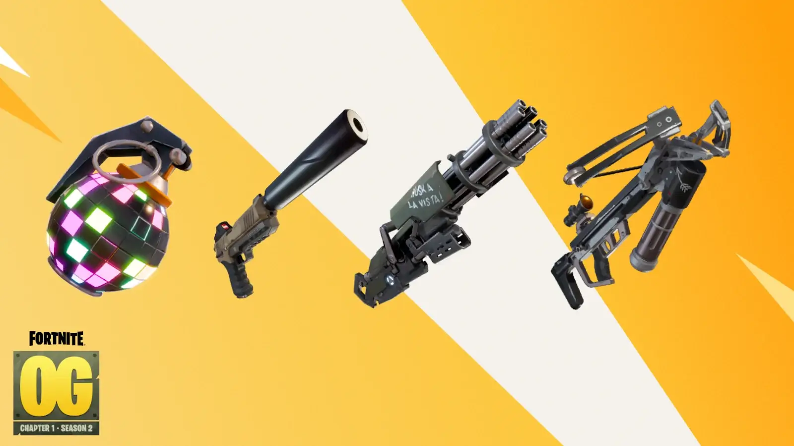 Fortnite OG season 2 weapons