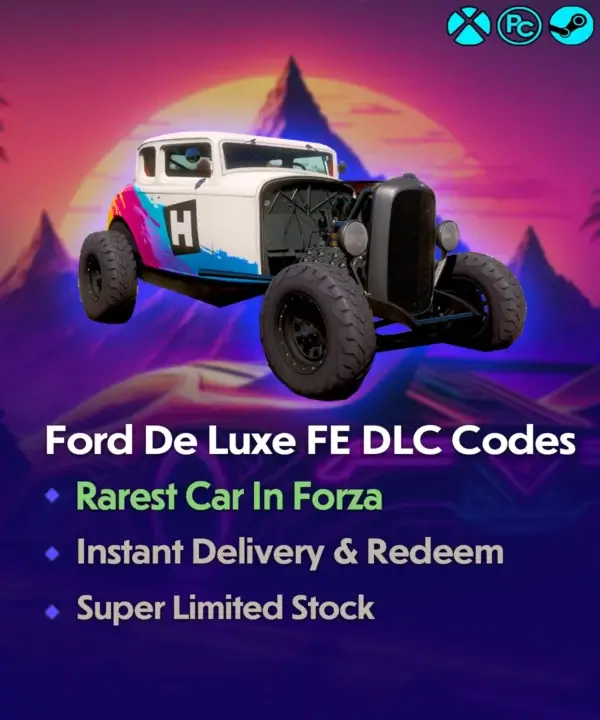 Forza Horizon 5 Ford De Luxe Five-Window Coupe FE DLC Codes